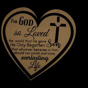 For God so loved the word John 3:16